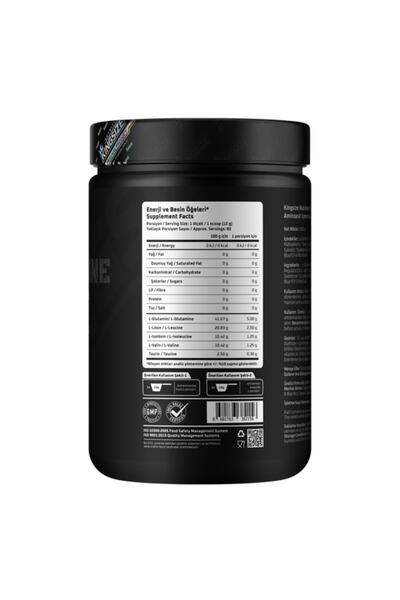 Kingsize Nutrition Green Apple Bcaa + Glutamine 1000 Gr