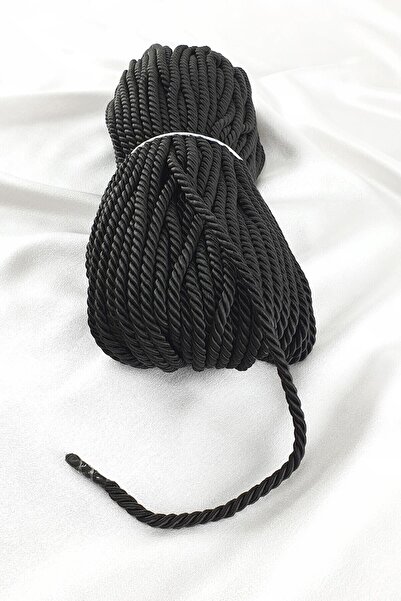 Genel Markalar Kordon Ip Siyah Renk 8 Mm 10 Metre – El Işi Malzemesi