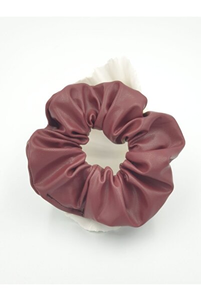 Melkady Aksesuar Melkady 315bo - Scrunchie din piele artificială, cauciuc de păr