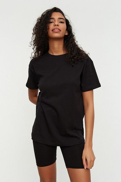Trendyol Collection Pajama Set - Black - Plain