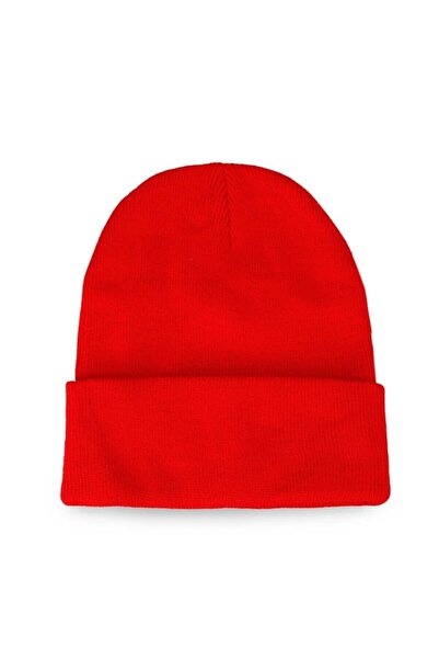 eleven market Crvena Osnovni beretka Jednobojno Crvena beretka unisex