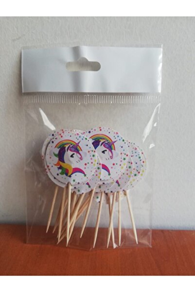 Genel Markalar Unicorn Temalı Kürdan Süs 20`li