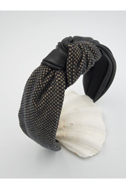 Melkady Aksesuar 386 - Coroană din piele cu noduri model Trend