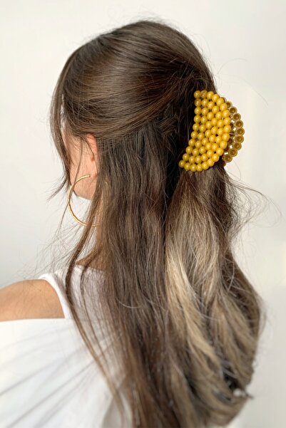 ToffyStore Bubble Mustard Latch Buckle