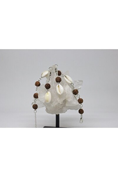 Yasamtohumu Set narukvica i minđuša od rudrakša sjemenki