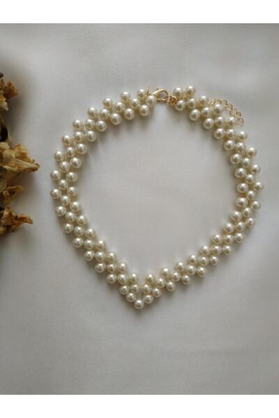 Galibarda قلادة بتصميم قطرة اللؤلؤ