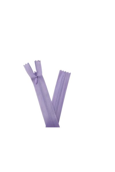 Bayar Kumaş 5 قطع ليلك 60 سم سحاب مخفي