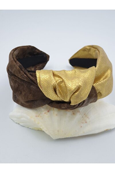 Melkady Aksesuar نموذج الاتجاه خمر تاج من الجلد معقود