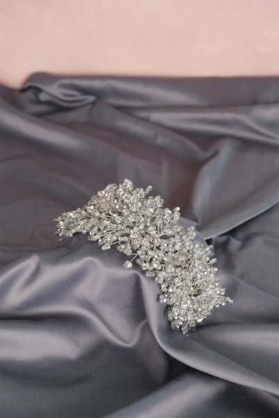 Limelia Barbara Crystal Beaded Bridal Hair Accessory