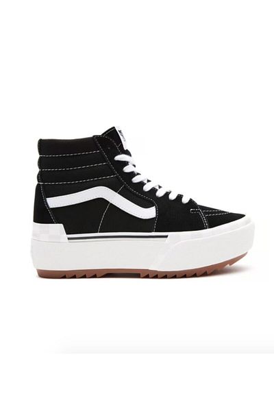 Vans Black - Ua Sk8-hi Stacked