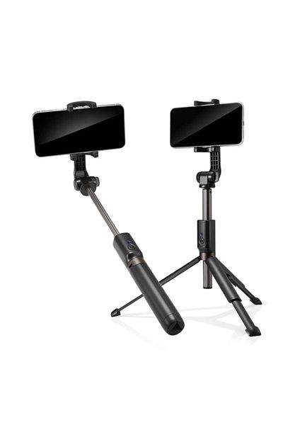 Spigen Selfie Stick Bluetooth fără fir cu trepied S540W Negru - 000SS24111