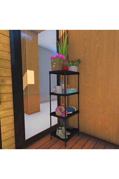 CimriKese Plastik Banyo Balkon Mutfak Için Düzenleyici Çiçeklik Ayakkabılık Ç...