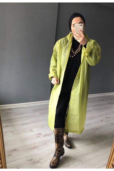 Butik N&G Unisex Μακρύ Αδιάβροχο