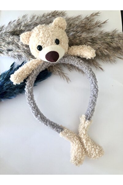 mila aksesuar Teddy Bear Plush Crown