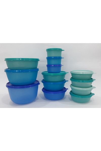 Tupperware 13 Pieces Fs155 Miracle Containers Set