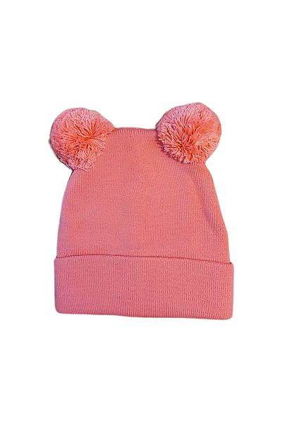 Suyutti Women's Double Pompom Light Pink Beret