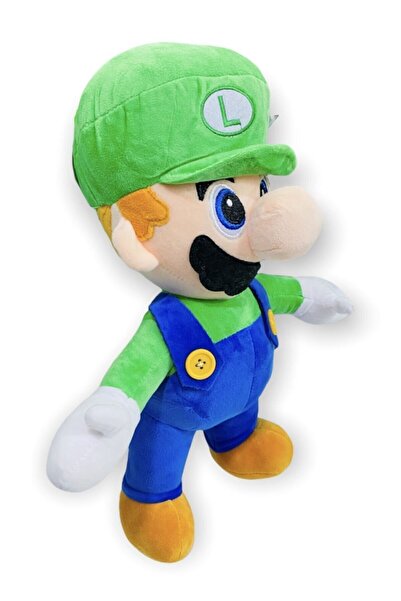 GEMRİL Süper Mario Peluş Oyuncak 38 Cm Yeşil Luigi