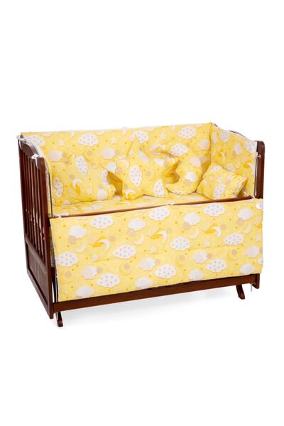 tiny plans طقم سرير الأم الجانبي 50x100 سم 7 قطع (لا يشمل مخدات سرير القمر وا...