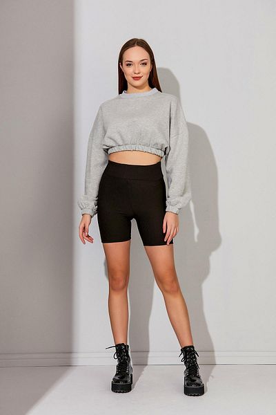 ALEXANDERGARDI Crop Sweatshirt b22-110a01