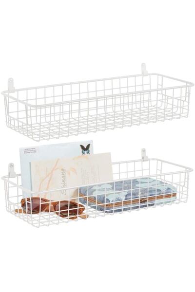 GO DEKOR 2li Koridor, Yatak Odası Ve Diğer Odalar Için Küçük Saklama Sepeti –...