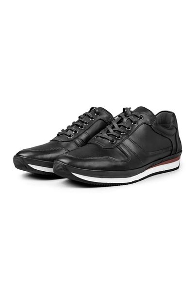 Ducavelli Even Genuine Leather Men's Daily Shoes, Casual Shoes, 100% Leather Shoes, 4 Season Shoes