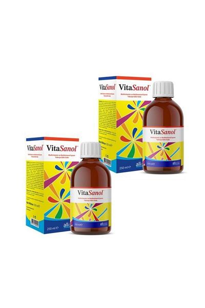 Allergo Vitasanol 250 Ml Food Supplement - 2 Pieces