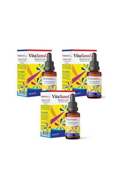 Allergo Vitasanol Drops 30ml-3 Pcs-Skt:04/2023