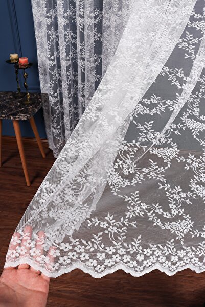 Esse Home В'язана тюлева штора з квітковим візерунком 200x260 см 1/2,5 Нормальний ворс 125esse04441