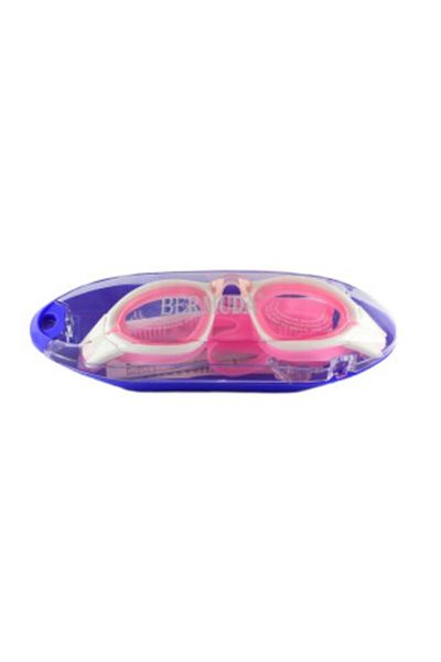PAPU Aydeniz Wholesale-Bermuda 1772 Prof. Silicone Swimming Goggles Wide Angle - With Headphones Gift