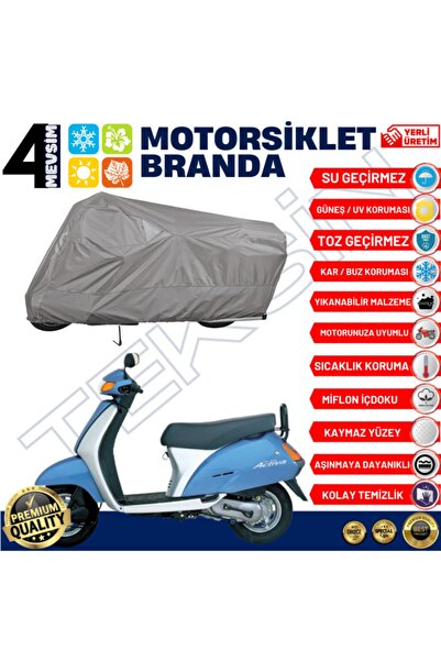 Teksin Honda Activa 100 Motosiklet Brandası Motor Branda (a+kalite)