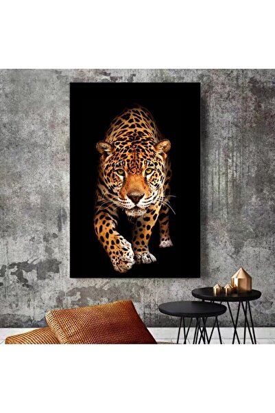 VeraStore Aslan Leopar Kanvas Tablo