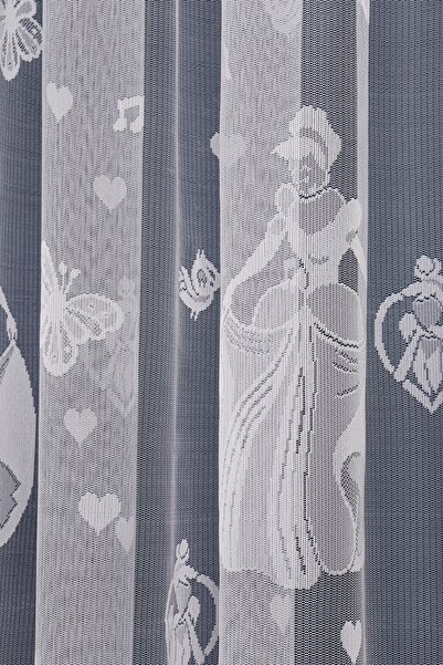 Esse Home Cinderella Çocuk Odası Tül Perde, 350x250cm, 1/3 Sık Pile, 13esse03981