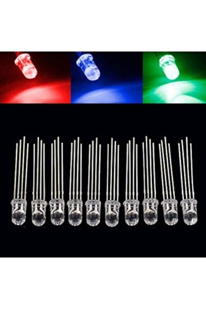 Arduino Projeleri Rgb Led 10 Adet