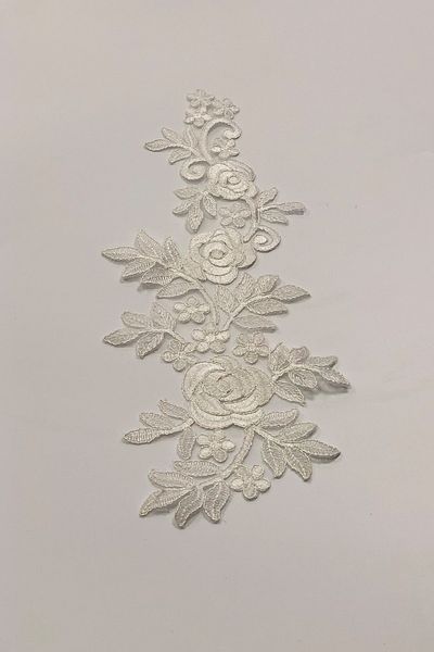 HOBİ YILDIZ White Pearlescent Applique