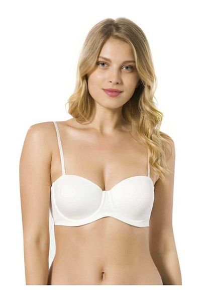 Le Jardin 7035-b Σουτιέν Micro Covered White 80 χωρίς στήριγμα