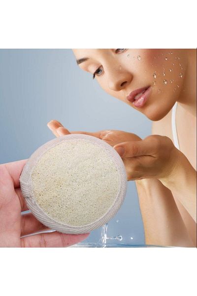 Ankaflex Natural Pumpkin Fiber Facial Scrub with Peeling Effect, Anti-Acne Facial Pumpkin Fiber Scrub 1 Piece