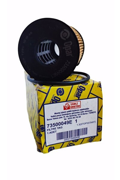 OPAR Fıat Fıorıno 1.3 D Multijet (2008 Ve Sonrası) Yağ Filtresi Uyumlu