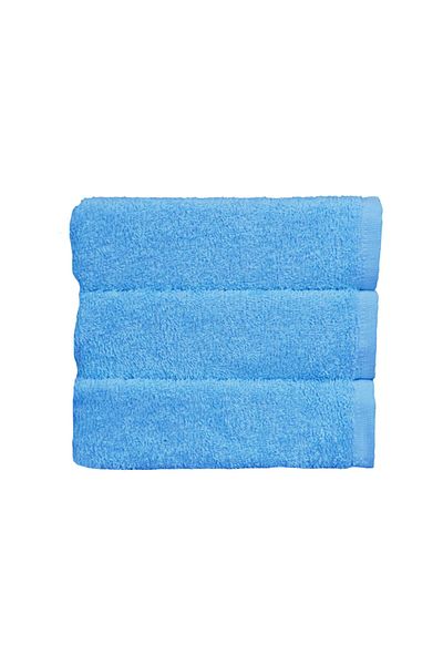 Lucy and Home Makeup, Face Towel Set of 3 30x30 Cm Cyan