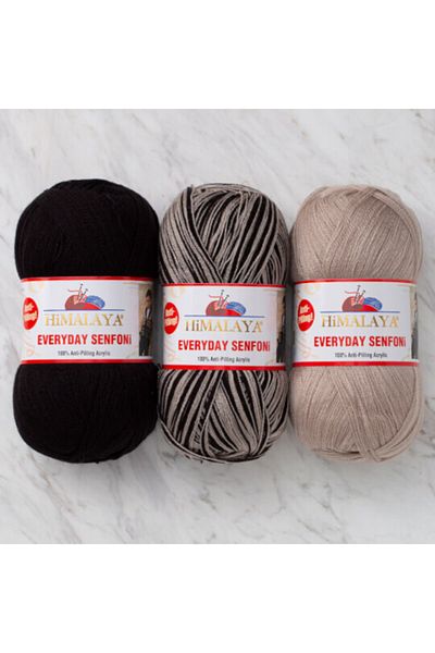 Himalaya Everday Symphony / Beige |   Black / 710-28 / 3 Pack