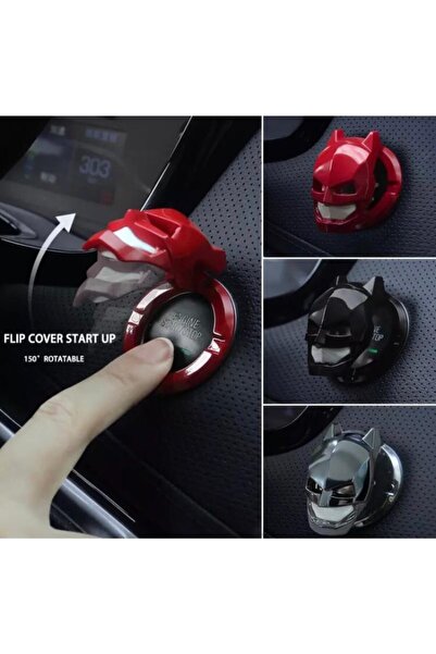 SATECHNOLOGY Start-stop Düğme Çerçevesi Batman(kırmızı)