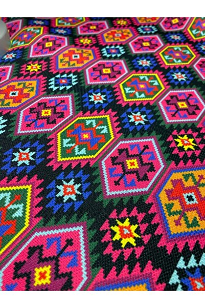 Favor Türk Motif Desenli Kumaş Fvr-1186