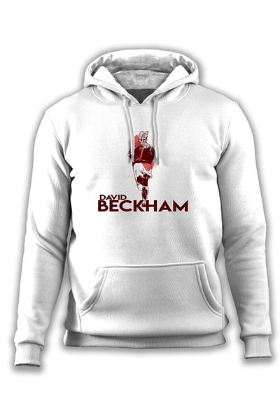 OFFSIDE CLOTHES David Beckham - Φούτερ με κουκούλα σειράς Legends με ειδικό σχέδιο σχεδίασης