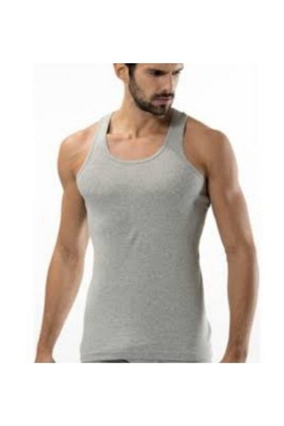 Asella Ανδρικό εσώρουχο Tutku Ribbed Grey Rambo