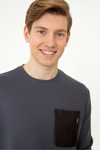 U.S. Polo Assn. Men's Gray Sweatshirt