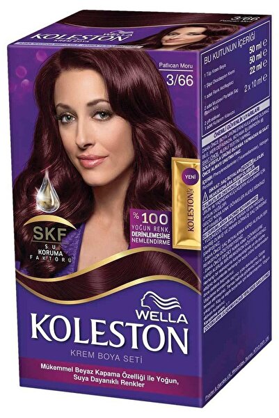 Wella Marka: Saç Boyası Patlıcan Moru 3/66 50 Ml Kategori: Saç Boyası