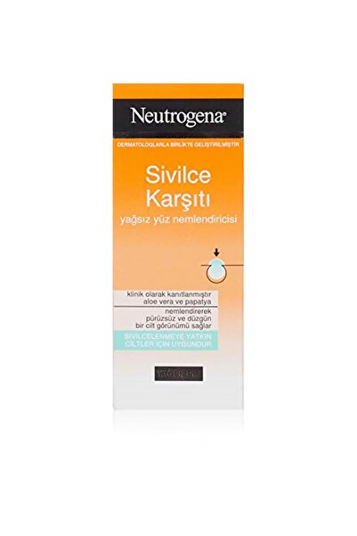 Neutrogena Marka: Yağsız Yüz Nemlendiricisi 50ml, 50 Ml Kategori: Yüz Maskesi