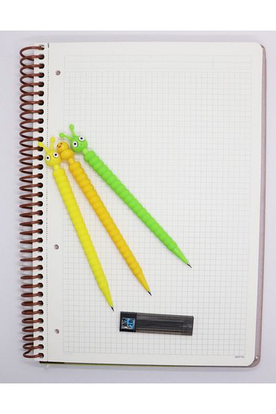 GLANCE 0.7 mm Versatil Pen Set with Caterpillar and Duck Head 3-Piece Tombow Mono Lead 0.7 mm