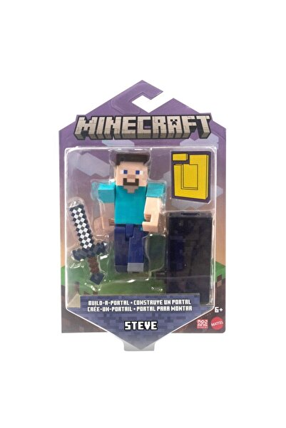 mattel Minecraft Aksesuarlı Figürler Hfc27 Steve Lisanslı Ürün