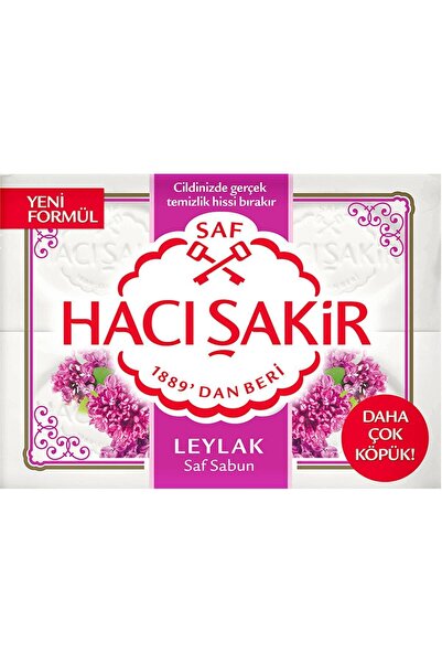 Hacı Şakir Solid Soap Lilac 4 X 150 Gr