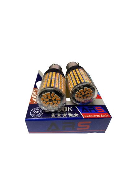 ARSVİSİON Vw Jetta Mk6 Turuncu Led Gündüz Farı Ampulü P21w 140 Led